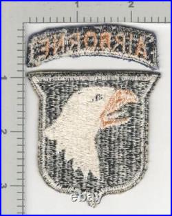 WW 2 US Army 101st Airborne Division Patch & Tab Inv# K4489