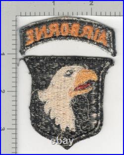 WW 2 US Army 101st Airborne Division Patch & Tab Inv# K4493