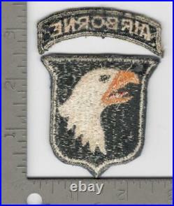 WW 2 US Army 101st Airborne Division Patch & Tab Inv# N1904