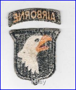 WW 2 US Army 101st Airborne Division Patch & Tab Inv# V862
