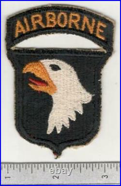 WW 2 US Army 101st Airborne Division Patch With Attached Tab Inv# W715