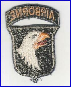 WW 2 US Army 101st Airborne Division Patch with Attached Tab Inv# R039