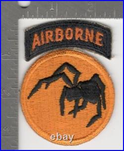 WW 2 US Army 135th Airborne Division Patch Inv# K2529
