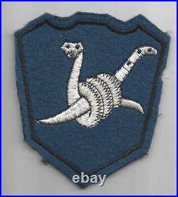 WW 2 US Army 158th Bushmasters Regimental Combat Team Wool Patch Inv# F002