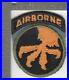 WW 2 US Army 17th Airborne Division Patch Attached Tab Inv# K0967