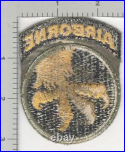 WW 2 US Army 17th Airborne Division Patch Attached Tab Inv# K4421