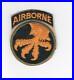 WW 2 US Army 17th Airborne Division Reversed Patch Attached Tab Inv# C886