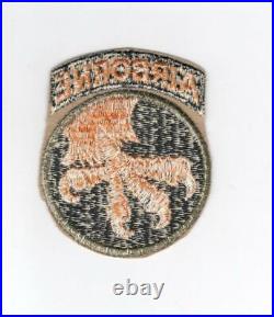 WW 2 US Army 17th Airborne Division Reversed Patch Attached Tab Inv# C886