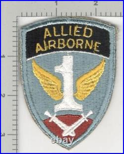 WW 2 US Army 1st Allied Airborne Purple Back Patch Inv# K4369