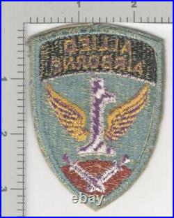 WW 2 US Army 1st Allied Airborne Purple Back Patch Inv# K4369