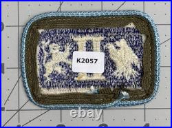 WW 2 US Army 2nd Corps Infantry Patch Inv# K2057