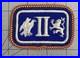 WW 2 US Army 2nd Corps Signal Orange & White Border Patch Inv# K2033
