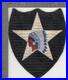 WW 2 US Army 2nd Infantry Division Gemsco Patch Inv# K0196
