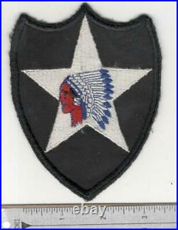 WW 2 US Army 2nd Infantry Division Twill Patch Inv# N130