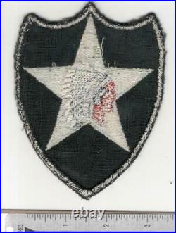 WW 2 US Army 2nd Infantry Division Twill Patch Inv# N130