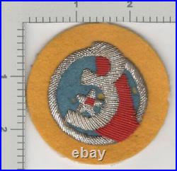WW 2 US Army 3rd Air Force Bullion Wool Patch Inv# K3607