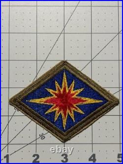 WW 2 US Army 40th Infantry Division Ball Of Fire Patch Inv# K5405