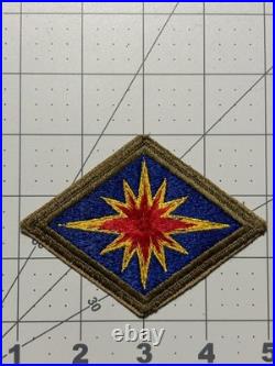 WW 2 US Army 40th Infantry Division Ball Of Fire Patch Inv# K5405