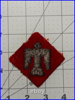 WW 2 US Army 45th Infantry Division Bullion Patch Inv# K5544