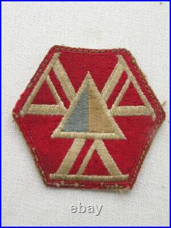 WW 2 US Army 466th Quartermaster Battalion Patch. ASMIC Top 100