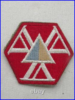 WW 2 US Army 466th Quartermaster Battalion Patch. ASMIC Top 100