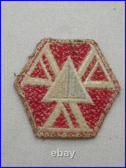 WW 2 US Army 466th Quartermaster Battalion Patch. ASMIC Top 100