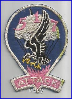 WW 2 US Army 517th Parachute Infantry Regiment Patch Inv# A256