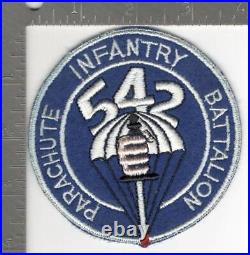 WW 2 US Army 542nd Parachute Infantry Battalion Patch Inv# K2625