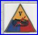 WW 2 US Army 5th Armored Corps Yellow Apex Patch Inv# K1304