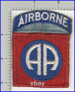 WW 2 US Army 82nd Airborne Division Blue Insert Patch Inv# K4389