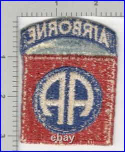 WW 2 US Army 82nd Airborne Division Blue Insert Patch Inv# K4389