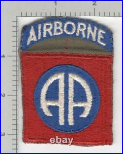 WW 2 US Army 82nd Airborne Division Green Insert Patch Inv# K4388