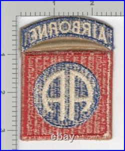 WW 2 US Army 82nd Airborne Division Khaki Insert Patch Inv# K2805