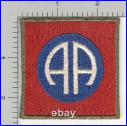 WW 2 US Army 82nd Airborne Division OD Border Patch Inv# K4335