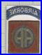 WW 2 US Army 82nd Airborne Greenback Patch & Tab Inv# K3240