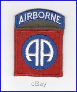 WW 2 US Army 82nd Airborne Patch Attached Tab Inv# C889