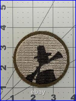 WW 2 US Army 94th Infantry Division Wool GEMSCO Blackback Patch Inv# K6499