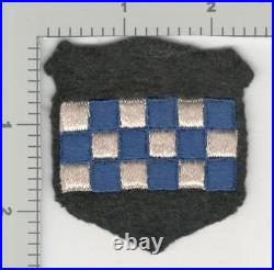 WW 2 US Army 99th Infantry Division Black Border Wool Patch Inv# K3060