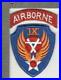 WW 2 US Army 9th Air Force Airborne Aviation Engineer Patch Inv# N2105