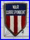 WW 2 US Army & AAF CBI China Burma India War Correspondent Patch Inv# K1699