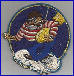 WW 2 US Army Air 869th Bomb Squadron 5 Chenille Patch Inv# G477