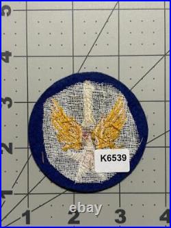 WW 2 US Army Air Force 1st Air Force Bullion Wool Patch Inv# K6539
