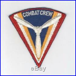 WW 2 US Army Air Force Combat Crew Twill Patch Inv# D076