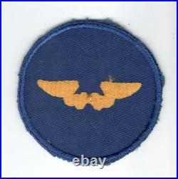 WW 2 US Army Air Force Flight Instructor Twill Patch Inv# M078