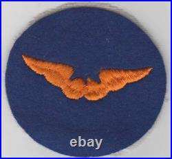 WW 2 US Army Air Force Flight Instructor Wool Patch Inv# F285