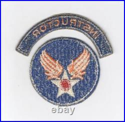 WW 2 US Army Air Force Instructor Patch & Tab Inv# C868
