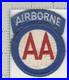 WW 2 US Army Anti-Aircraft Command Airborne Patch & Correct Tab Inv# K4541