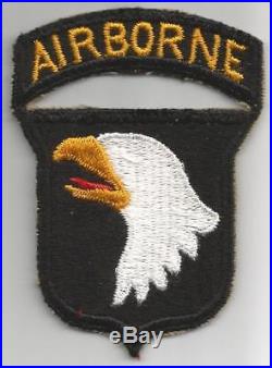 WW 2 US Army Blind No Eye 101st Airborne Division Patch Inv# G412