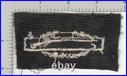 WW 2 US Army CIB Combat Infantry Badge Bullion Patch Inv# K3018