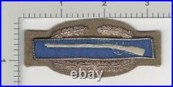 WW 2 US Army CIB Combat Infantry Badge Bullion Patch Inv# K3023